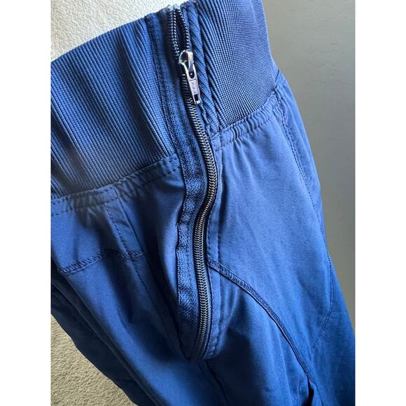 Cherokee Infinity Navy Blue Lots of Pockets Pull Up Jogger Scrub Pants Size XL - Picture 7 of 8